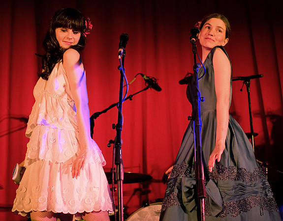 She & Him with Lavender Diamond